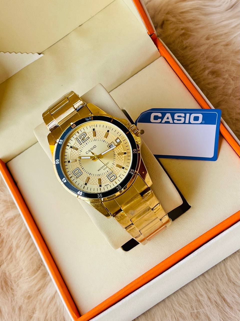 Casio metallic V